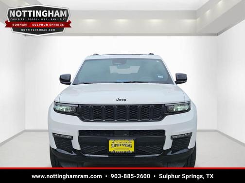 Bright White Clearcoat 2024 Jeep Grand Cherokee L Limited