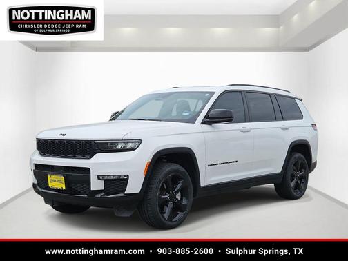 Bright White Clearcoat 2024 Jeep Grand Cherokee L Limited