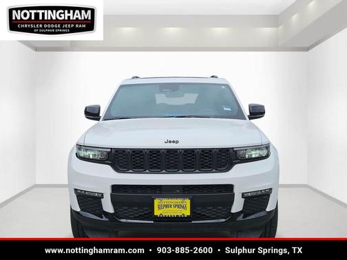 Bright White Clearcoat 2024 Jeep Grand Cherokee L Limited