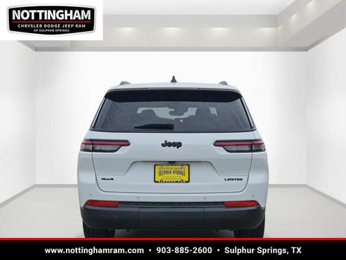 Bright White Clearcoat 2024 Jeep Grand Cherokee L Limited