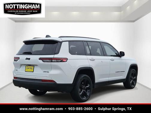 Bright White Clearcoat 2024 Jeep Grand Cherokee L Limited
