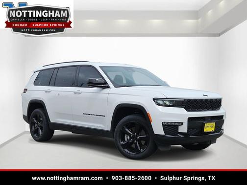 Bright White Clearcoat 2024 Jeep Grand Cherokee L Limited