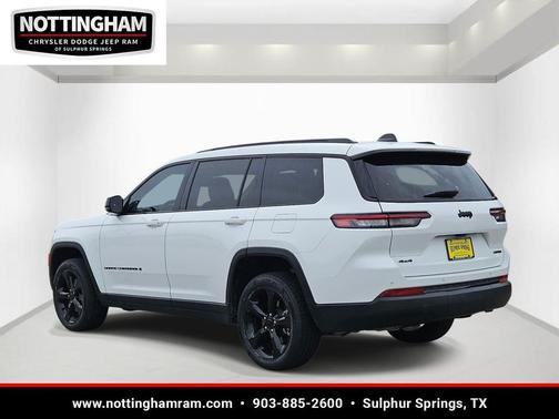 Bright White Clearcoat 2024 Jeep Grand Cherokee L Limited