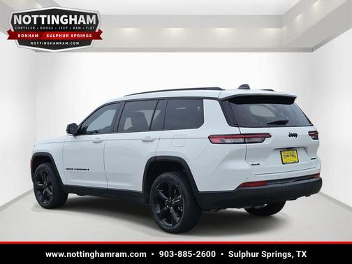 Bright White Clearcoat 2024 Jeep Grand Cherokee L Limited