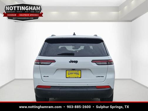 Bright White Clearcoat 2024 Jeep Grand Cherokee L Limited