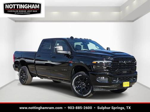 Diamond Black Crystal Pearlcoat 2026 RAM 2500 Laramie Crew Cab 4x4 6'4' Box