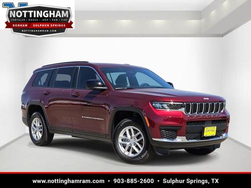 Velvet Red Pearlcoat 2026 Jeep Grand Cherokee L Laredo