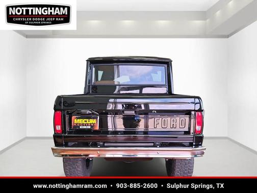 BLACK 1969 Ford Bronco