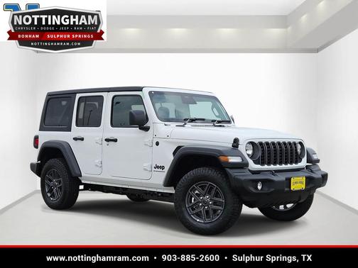 Bright White Clearcoat 2026 Jeep Wrangler Sport