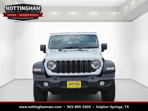 Bright White Clearcoat 2026 Jeep Wrangler Sport