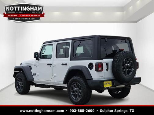 Bright White Clearcoat 2026 Jeep Wrangler Sport