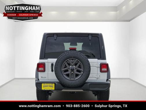 Bright White Clearcoat 2026 Jeep Wrangler Sport