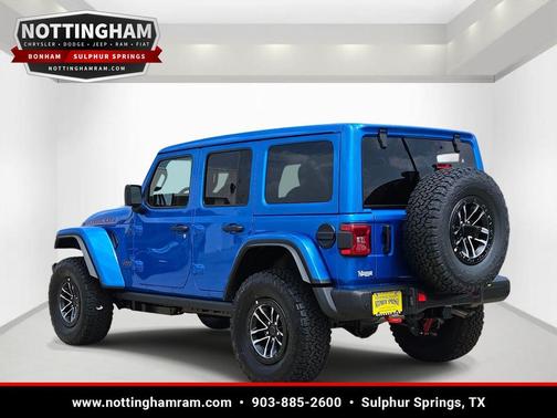 Hydro Blue Pearlcoat 2026 Jeep Wrangler Rubicon