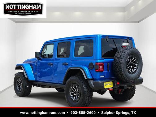 Hydro Blue Pearlcoat 2026 Jeep Wrangler Rubicon