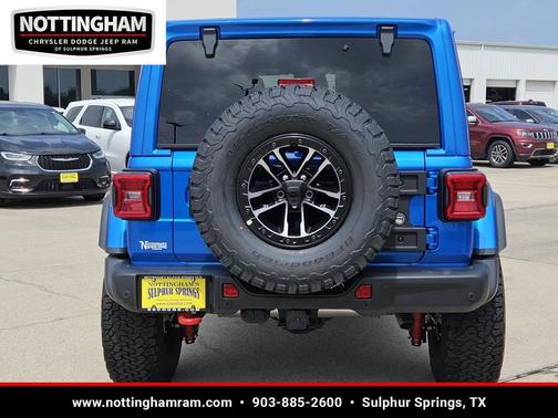 Hydro Blue Pearlcoat 2026 Jeep Wrangler Rubicon
