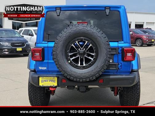 Hydro Blue Pearlcoat 2026 Jeep Wrangler Rubicon