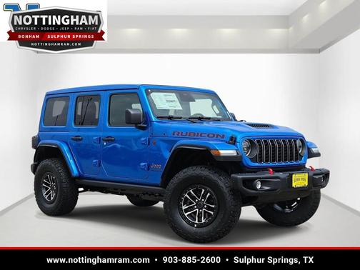 Hydro Blue Pearlcoat 2026 Jeep Wrangler Rubicon