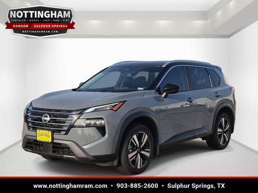Boulder Gray Pearl/Super Black 2024 Nissan Rogue SL