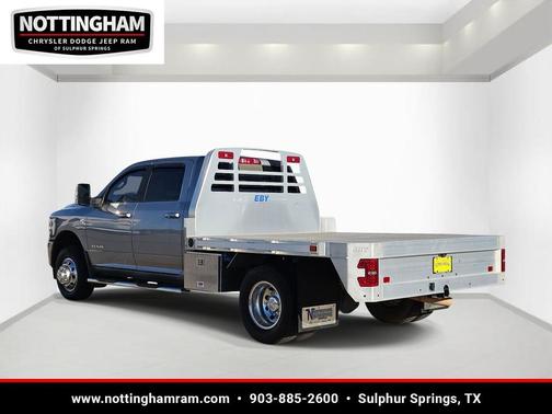 Billet Silver Metallic Clearcoat 2023 RAM 3500 Laramie Crew Cab 4x4 8' Box