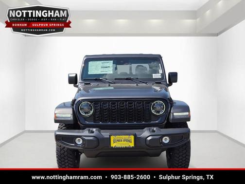 Granite Crystal Metallic Clearcoat 2025 Jeep Gladiator Willys