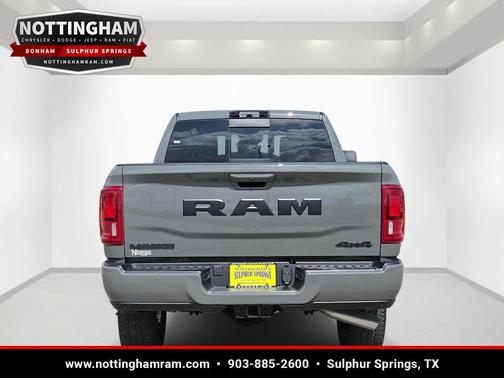 Ceramic Gray Clearcoat 2026 RAM 2500 Laramie Crew Cab 4x4 6'4' Box