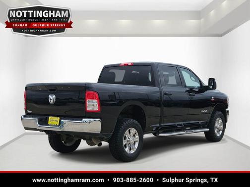 Diamond Black Crystal Pearlcoat 2024 RAM 2500 Big Horn Crew Cab 4x4 6'4' Box