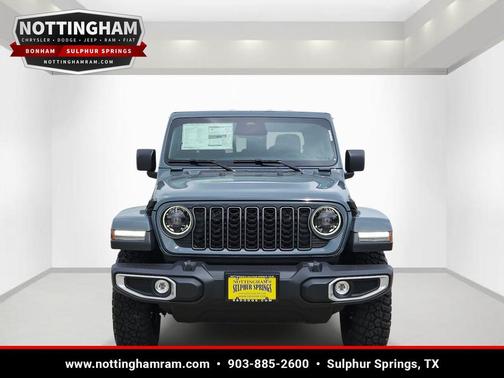 Anvil Clearcoat 2026 Jeep Gladiator Texas Trail 4x4