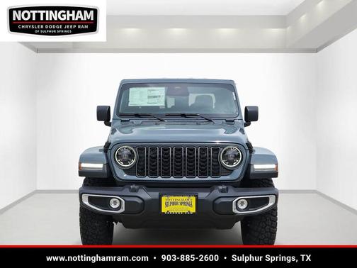 Anvil Clearcoat 2026 Jeep Gladiator Texas Trail 4x4