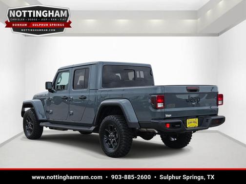 Anvil Clearcoat 2026 Jeep Gladiator Texas Trail 4x4