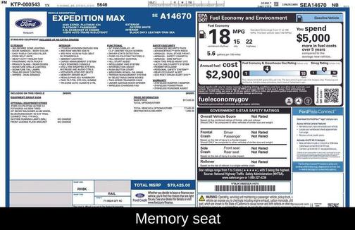 2025 Ford Expedition Max Platinum