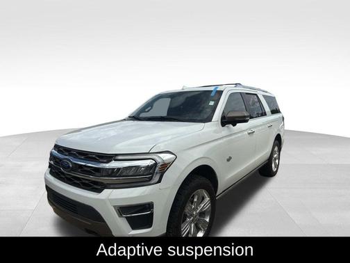 Star White Metallic Tri-Coat 2022 Ford Expedition Max King Ranch