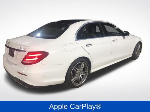 White 2019 Mercedes-Benz E-Class 4MATIC
