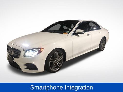 White 2019 Mercedes-Benz E-Class 4MATIC