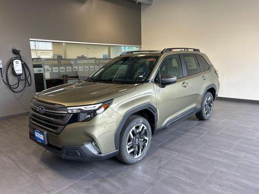 Autumn Green Metallic 2026 Subaru Forester Hybrid Premium