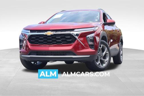 Crimson Metallic 2025 Chevrolet Trax LT