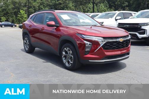 Crimson Metallic 2025 Chevrolet Trax LT