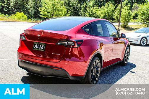 Red Multi 2020 Tesla Model Y Long Range