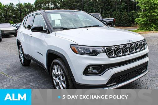 Bright White Clearcoat 2025 Jeep Compass Limited