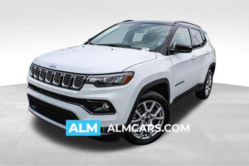 Bright White Clearcoat 2025 Jeep Compass Limited
