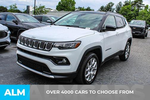 Bright White Clearcoat 2025 Jeep Compass Limited
