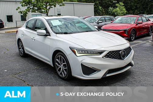 Platinum White Pearl 2019 Acura ILX Premium Package