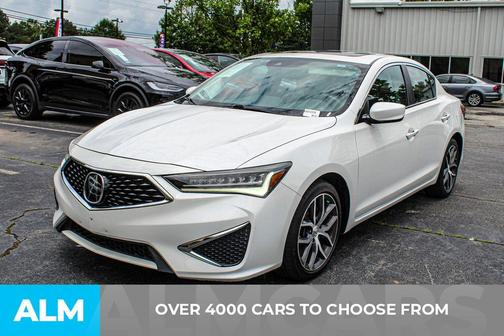 Platinum White Pearl 2019 Acura ILX Premium Package