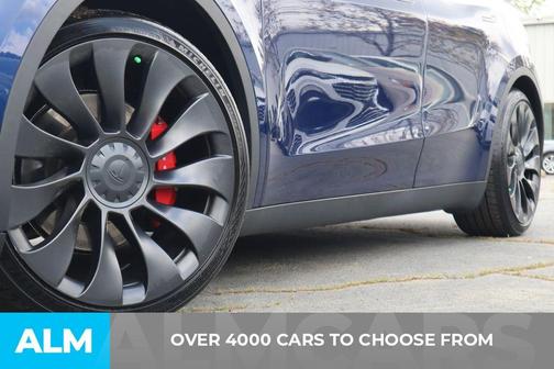 Blue 2023 Tesla Model Y Performance