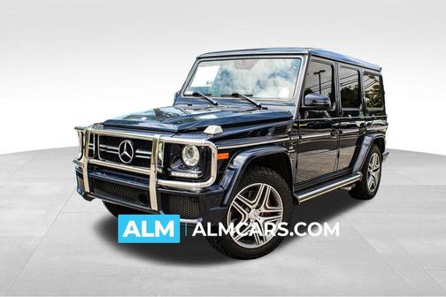 Blue 2017 Mercedes-Benz AMG G 63 Base