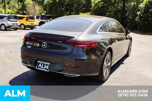 Gray 2022 Mercedes-Benz EQS 450+ Base