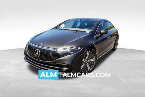 Gray 2022 Mercedes-Benz EQS 450+ Base