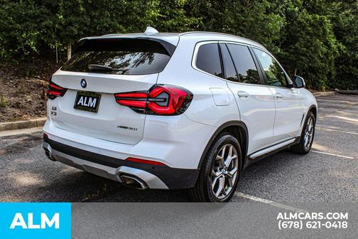 White 2024 BMW X3 xDrive30i