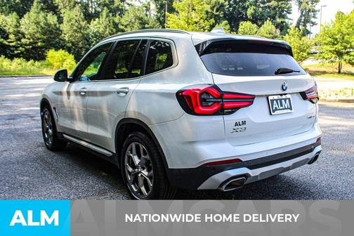 White 2024 BMW X3 xDrive30i