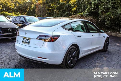 White 2023 Tesla Model 3 Long Range