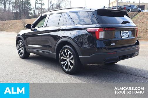 Black Metallic 2025 Ford Explorer ST-Line